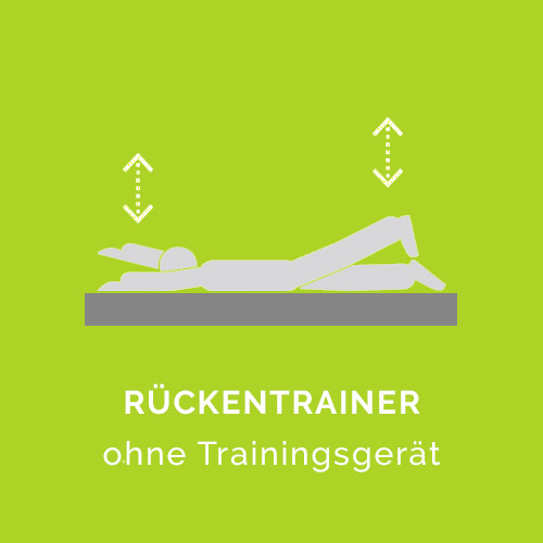 Rückentrainer ohne Trainingsgerät